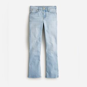 Jcrew demi boot crop jean in Ashland wash